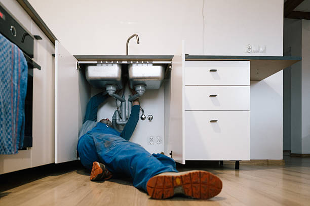 Professional Drain Cleaning technician working in Clarkson, KY